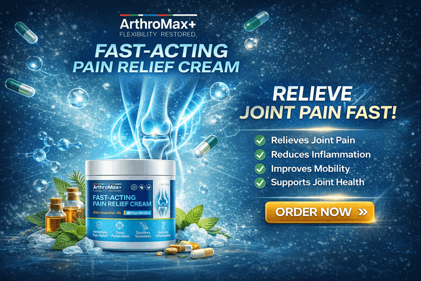 ArthroMax+ Cream Order Page